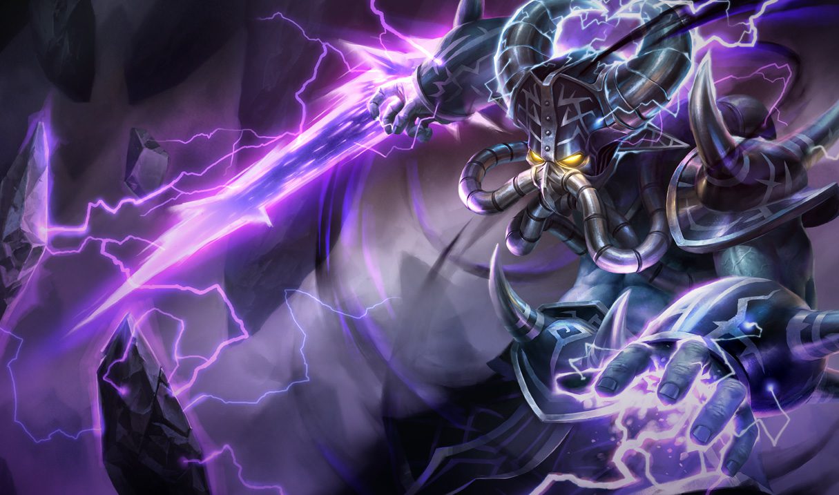 Not only Sona, Kassadin is also exploiting Spellthief's Edge to survive the laning phase