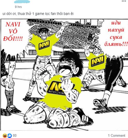 ... and memes flooded the groups
