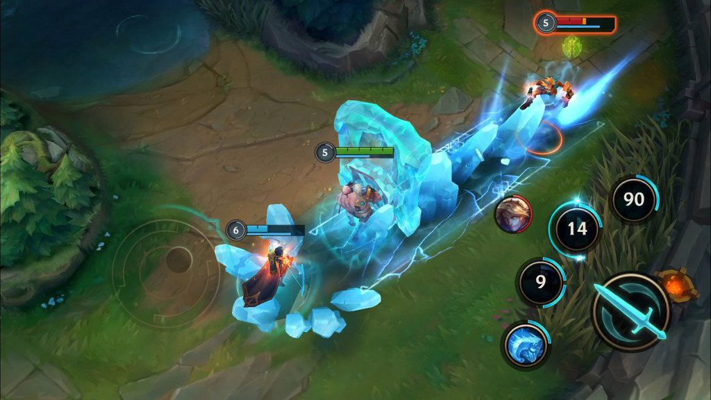 Even small details like small rune points are retained in League of Legends: Wild Rift