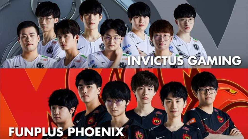 Invictus Gaming and Funplus Phoenix are still the top two teams in China.