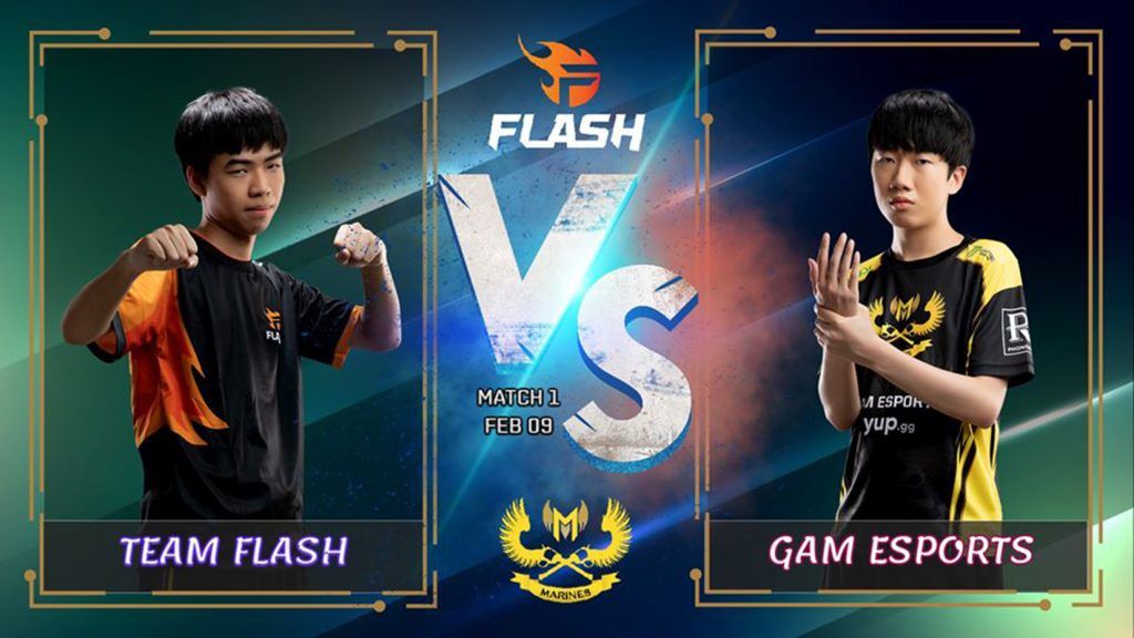 Team Flash and GAM Esports are the top two teams sharing the number one position on the VCS leaderboard