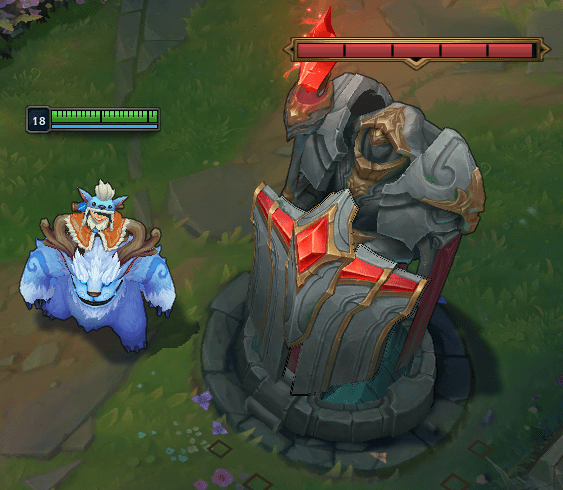 The damage of Ranged Champions, particularly AD Carry champions, will now feel like 'mosquito bites on stainless steel' against Turret Shields