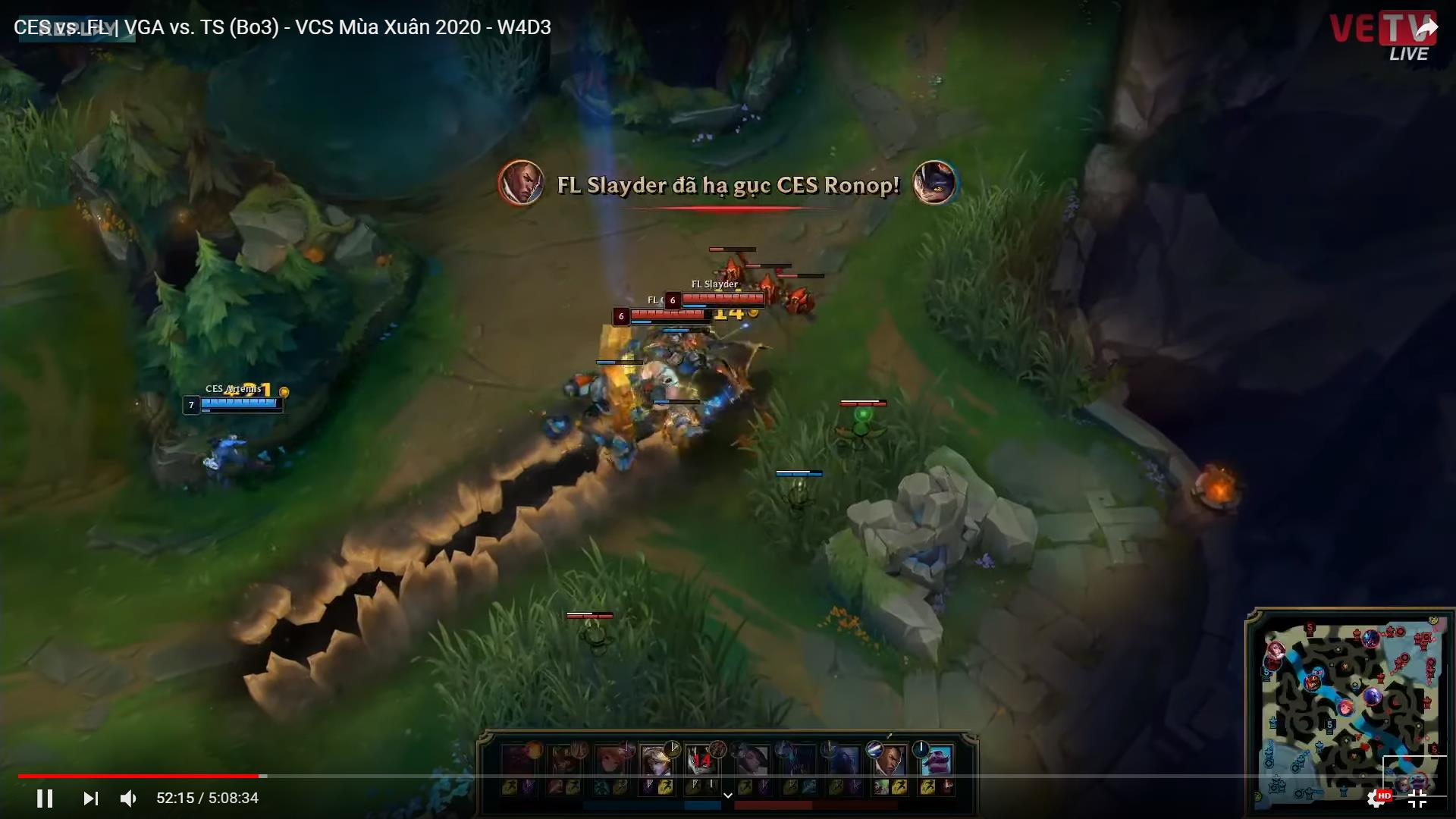 RonOP's lack of focus allowed Team Flash's Bottom Lane duo to take control