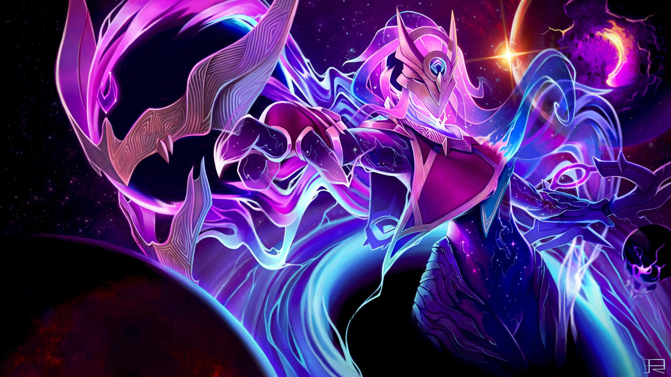 Splash art 'cosmic level'