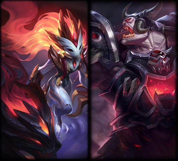 Kindred and Sion are two champions that need to be watched closely when facing the Shadow composition.