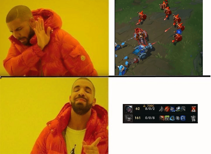 Farming minions is outdated; Senna now farms enemies