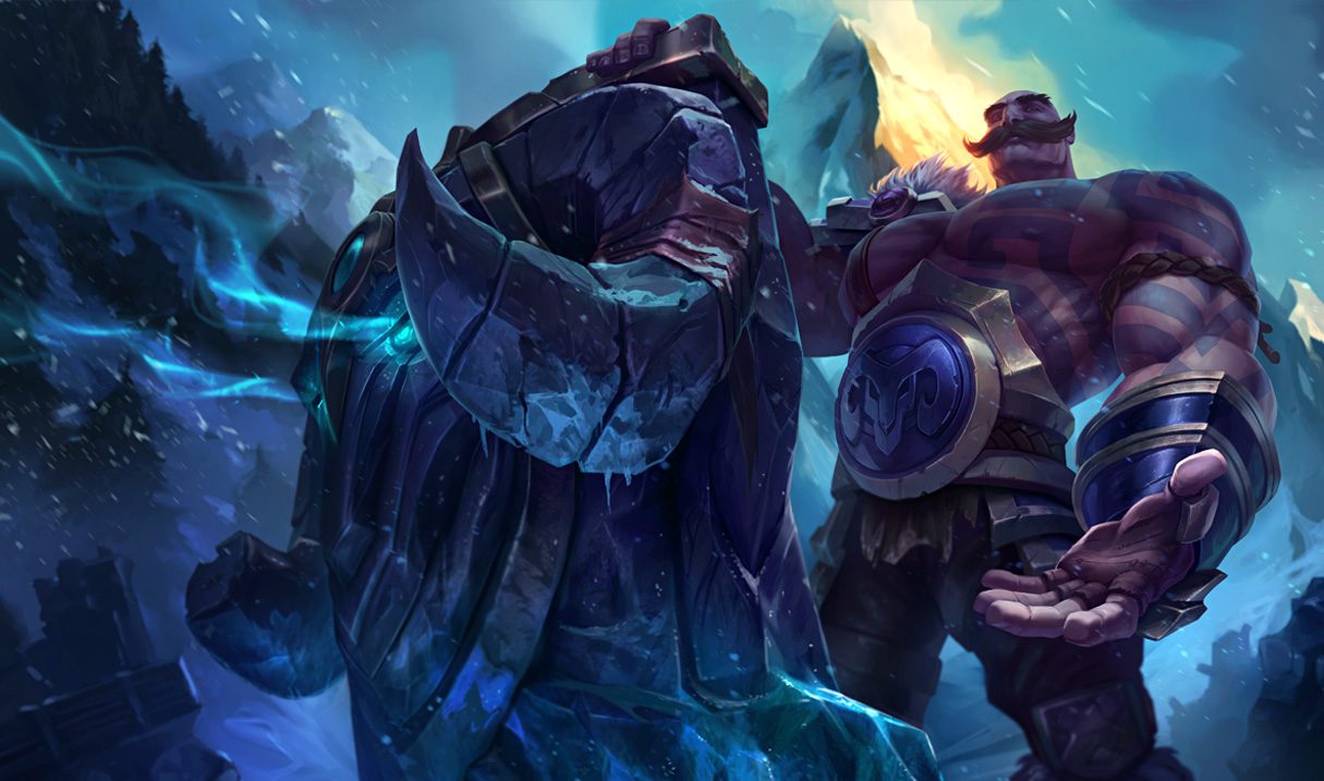 Braum doesn't seem to fit the somber dialogue like in the clip