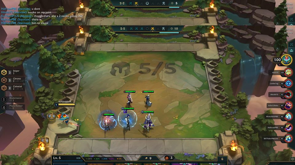 Effect when activating the Chrono trait