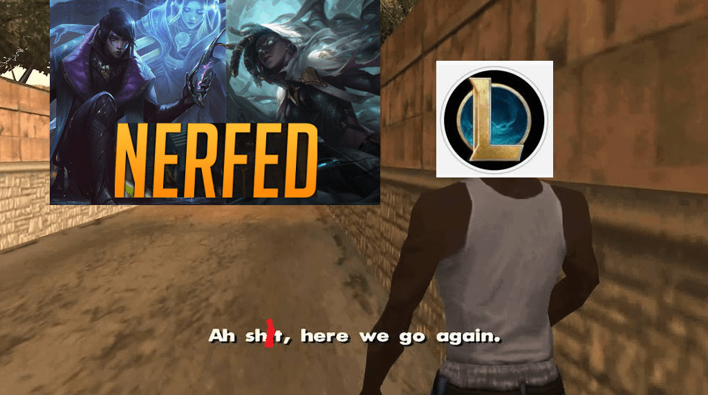 The balancing team of League of Legends preparing for a new patch
