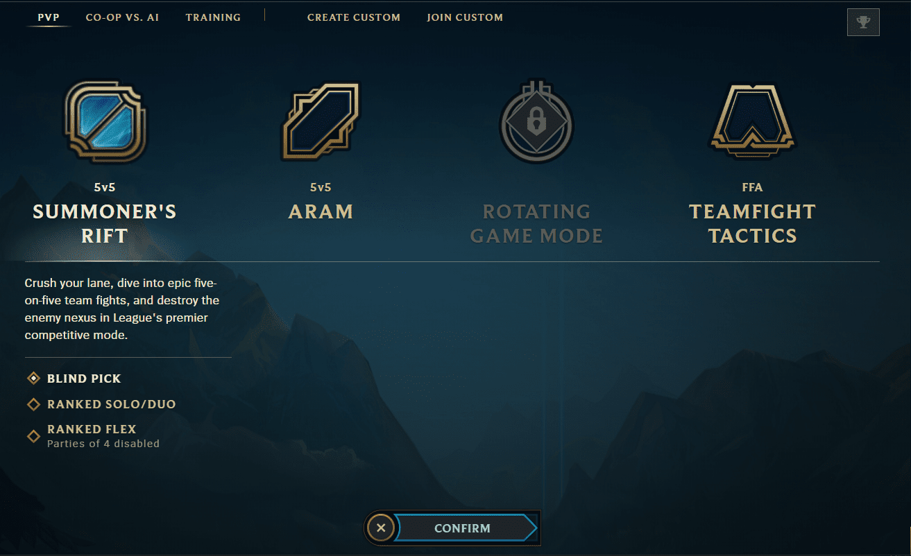 The ability to easily switch between modes is a huge advantage that Riot has