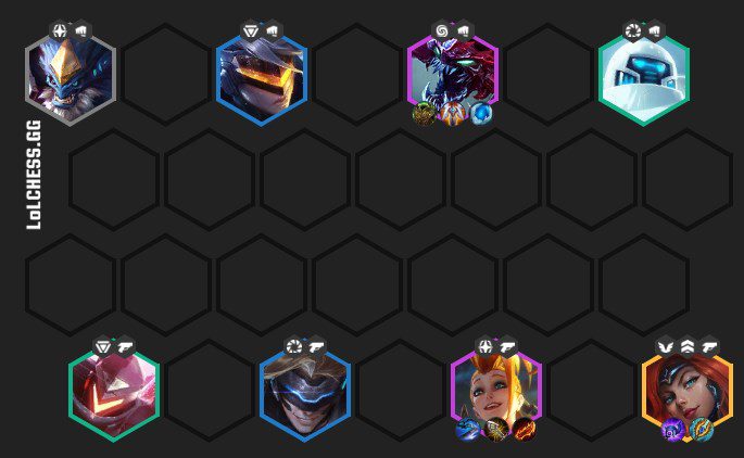 Complete composition of Brawler - Gunner