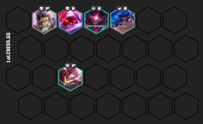 An early game composition, having Jayce early is extremely important