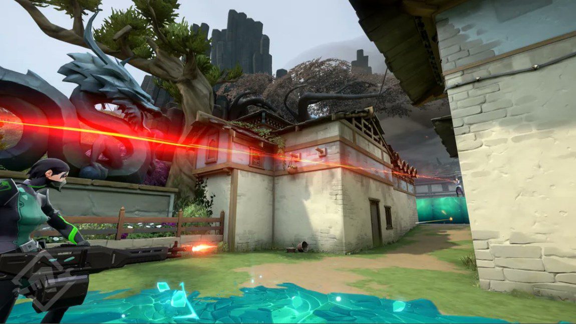 Other areas of the map, character skill effects are still quite simple