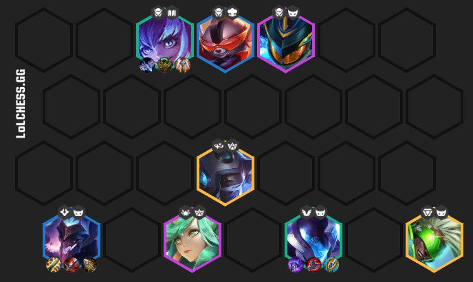 Complete composition of Pilot - Assassin