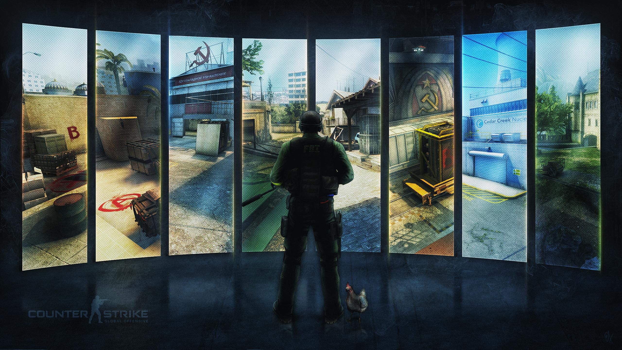 After many years, CS:GO's maps have been designed beautifully and in detail
