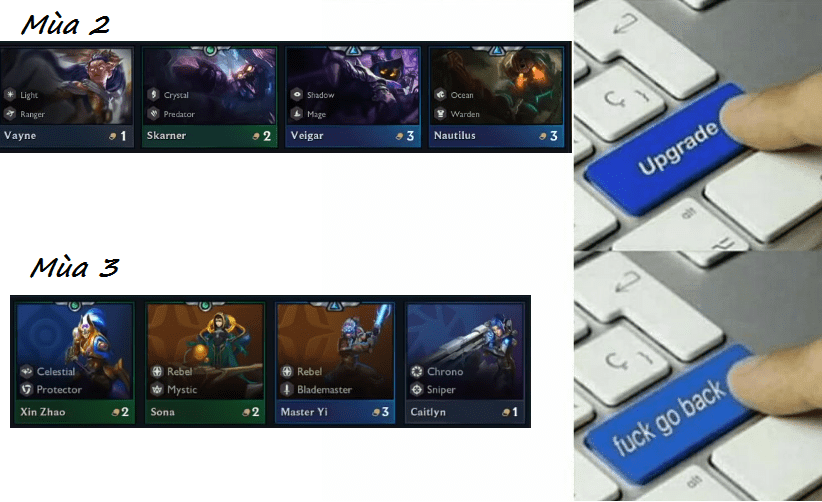 The current state of the season 3 store interface