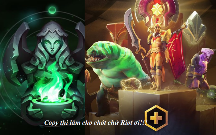 It can be said that the Eternals are just a poorly copied version of DOTA Plus