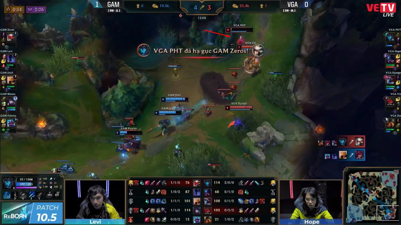 Even professional players in VCS make the mistake of engaging too early with teammates, losing Kalista's lane advantage entirely