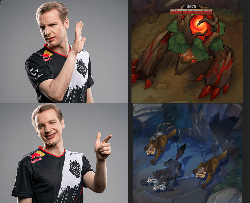 The ideal jungle path in 2020 is to start at Wolves - Jankos 2020