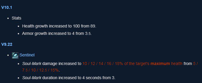 Kalista's two major buffs have significantly strengthened her