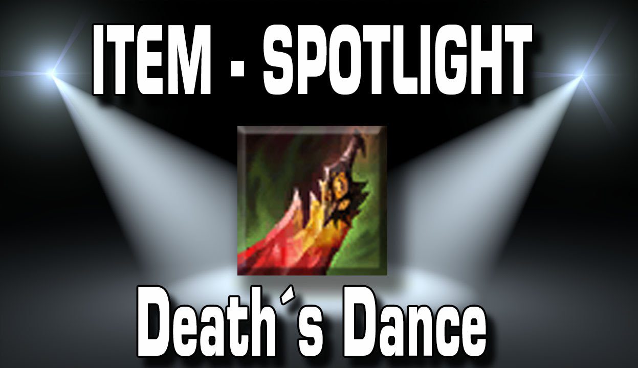 Death Dance has been buffed to support team fights more than 1v1 as before
