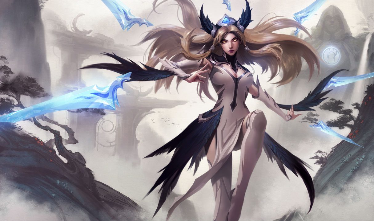 Irelia has incredible mobility thanks to the cooldown effect of her Q - Bladesurge