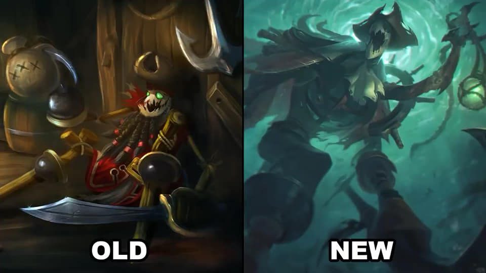 Sea Thief Fiddlesticks: Another impressive transformation, the pirate scarecrow has now transformed into a malevolent spirit roaming the ocean depths, just looking at the cover makes you want to own this skin right away