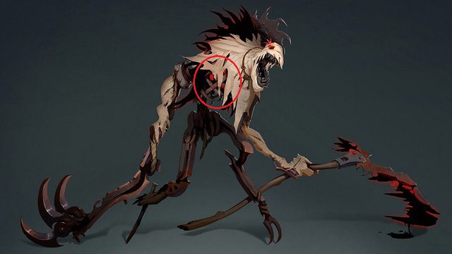 Lurking behind the layers on Fiddlesticks is the three-eyed demon
