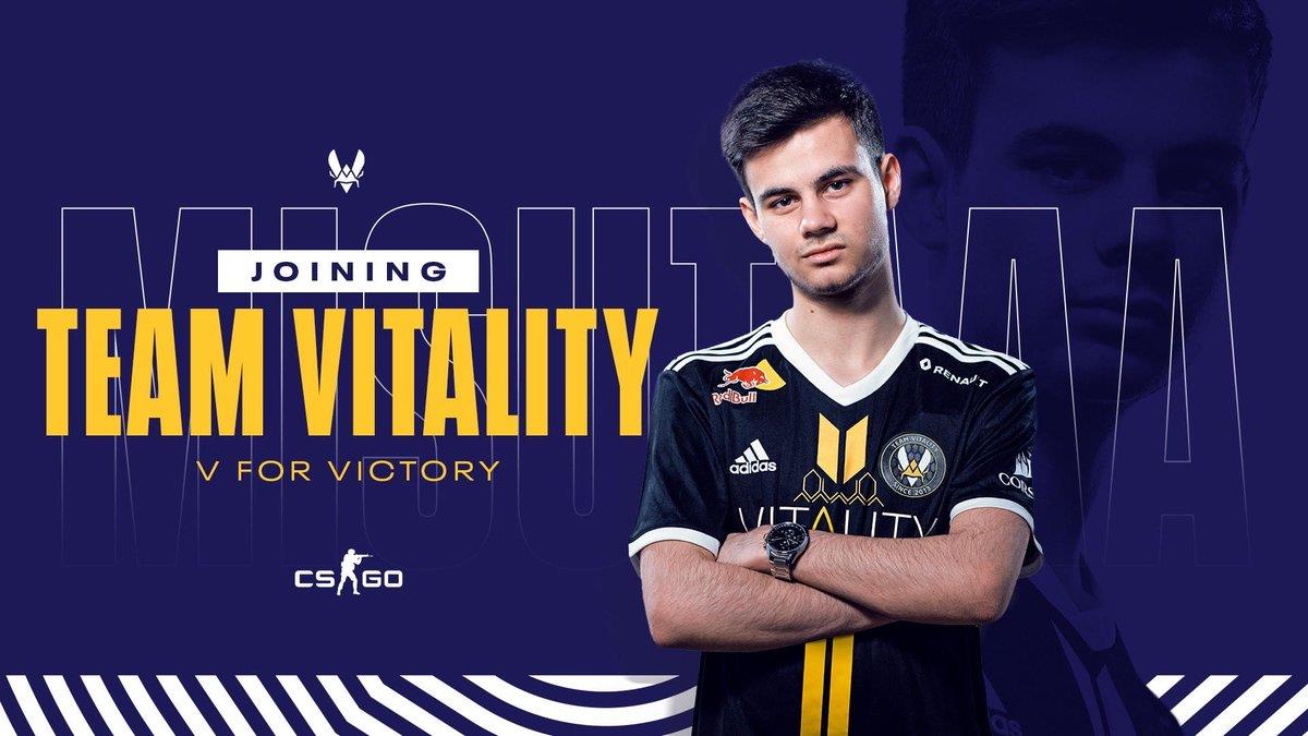 Misutaaa joined Vitality earlier this month after ALEX left the team