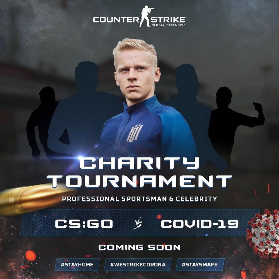 CS:GO tournament featuring athletes and celebrities in Russia