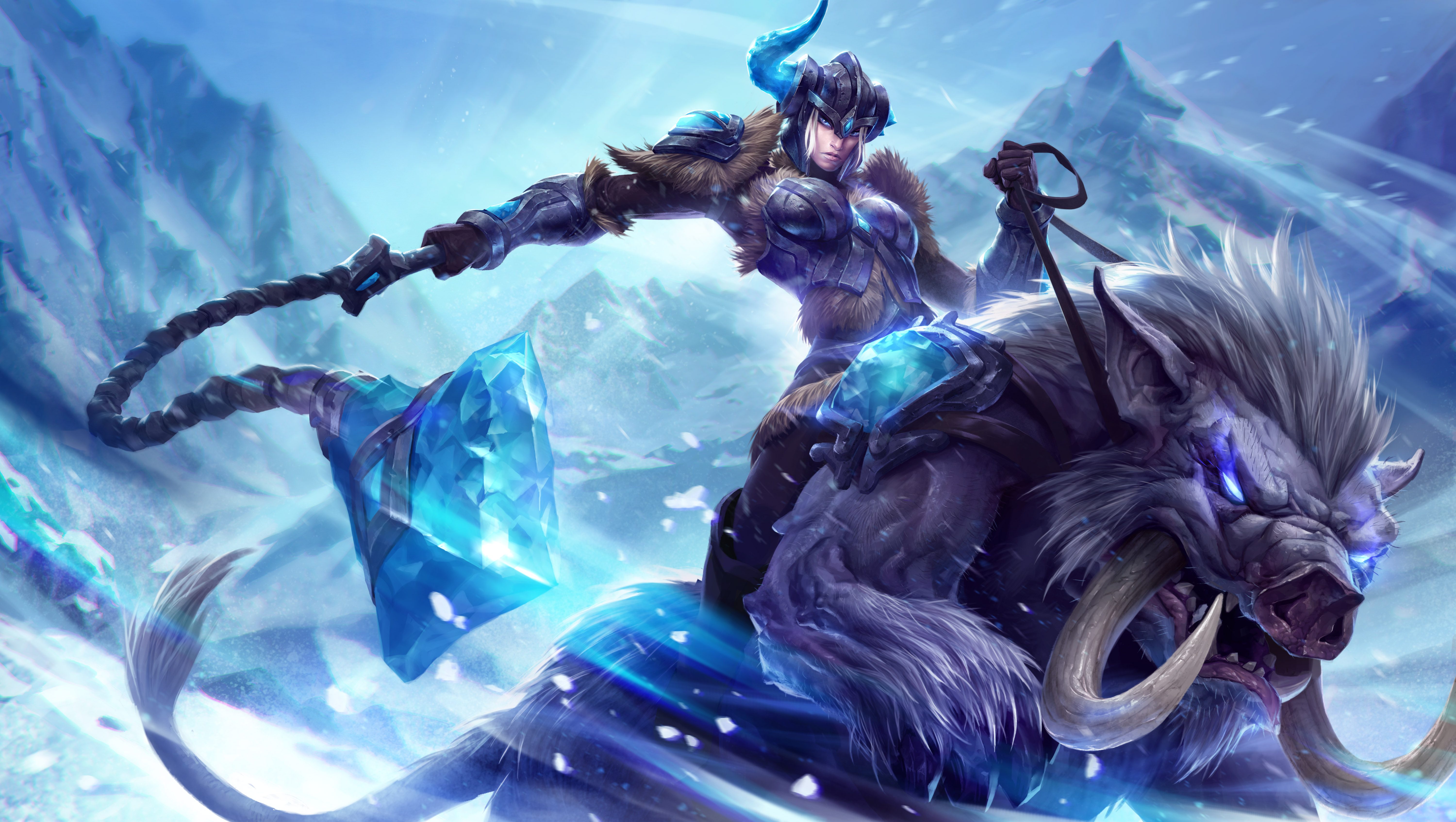 There is a high probability that the champion currently in design named Aidyn will be a Frostguard of Sejuani