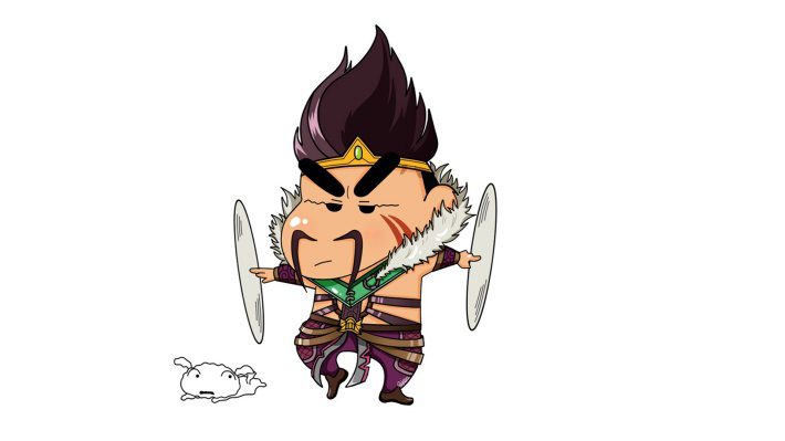 Little Shin is a master of teasing, so pairing him with Draven makes perfect sense