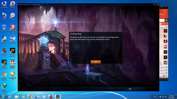 One fine day, Garena announced penalties for all players using modskin.