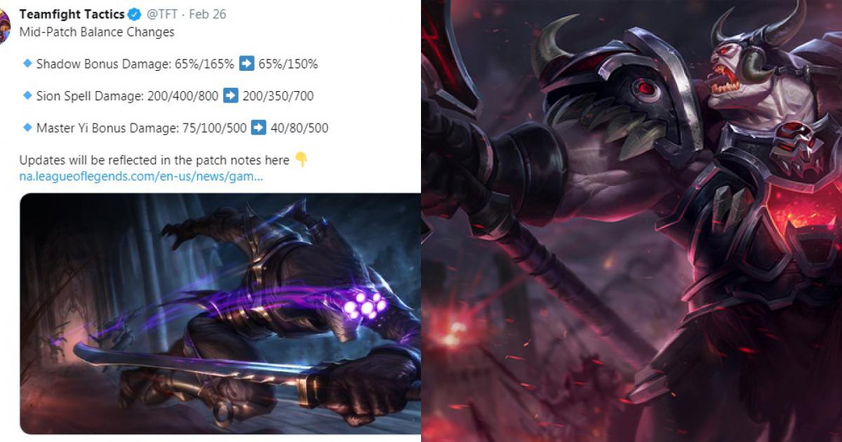 The nerf to Shadow and Azir has slowed down the meta.