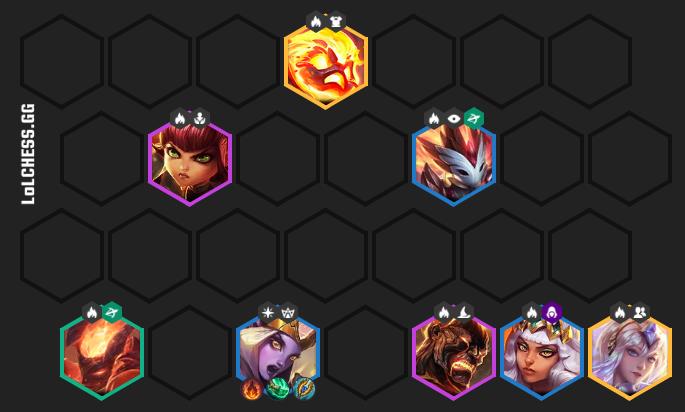 Soraka will conjure a sea of fire burning in 'silence' on the board