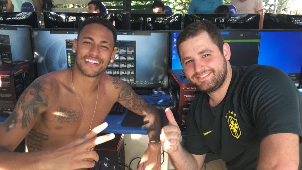 Neymar is also a huge CS:GO fan