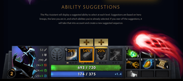 Suggesting the best skill build