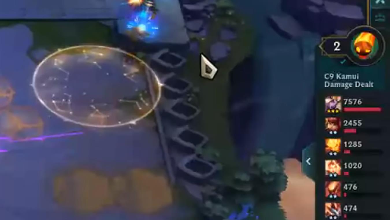 Soraka with just the 6 Fire composition dealt up to 7576 damage