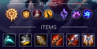 Some recommended items and runes for MF AD Carry