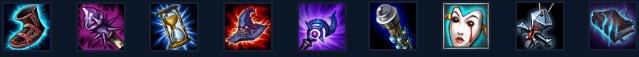 Recommended items for Lissandra