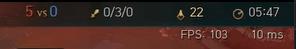 After being destroyed by Nuguri, TF Blade's KDA is 0/3/0 and has to type "/mute all" to avoid teammate's criticism