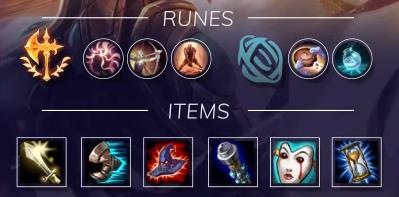 Recommended runes and items for Azir bottom lane