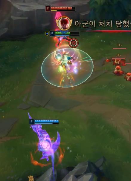Even when teammates gank, TF Blade and that jungler only give Nuguri... a Double Kill