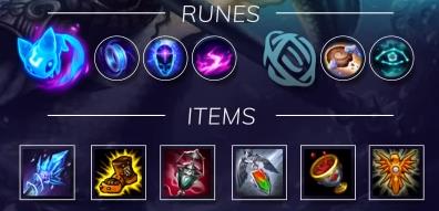 Some recommended items and runes for Nami Support