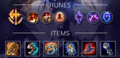 Recommended runes and items for Sylas support