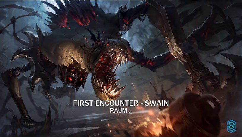 Fiddlesticks calls Swain Raum, a very strange name that has not appeared in League of Legends