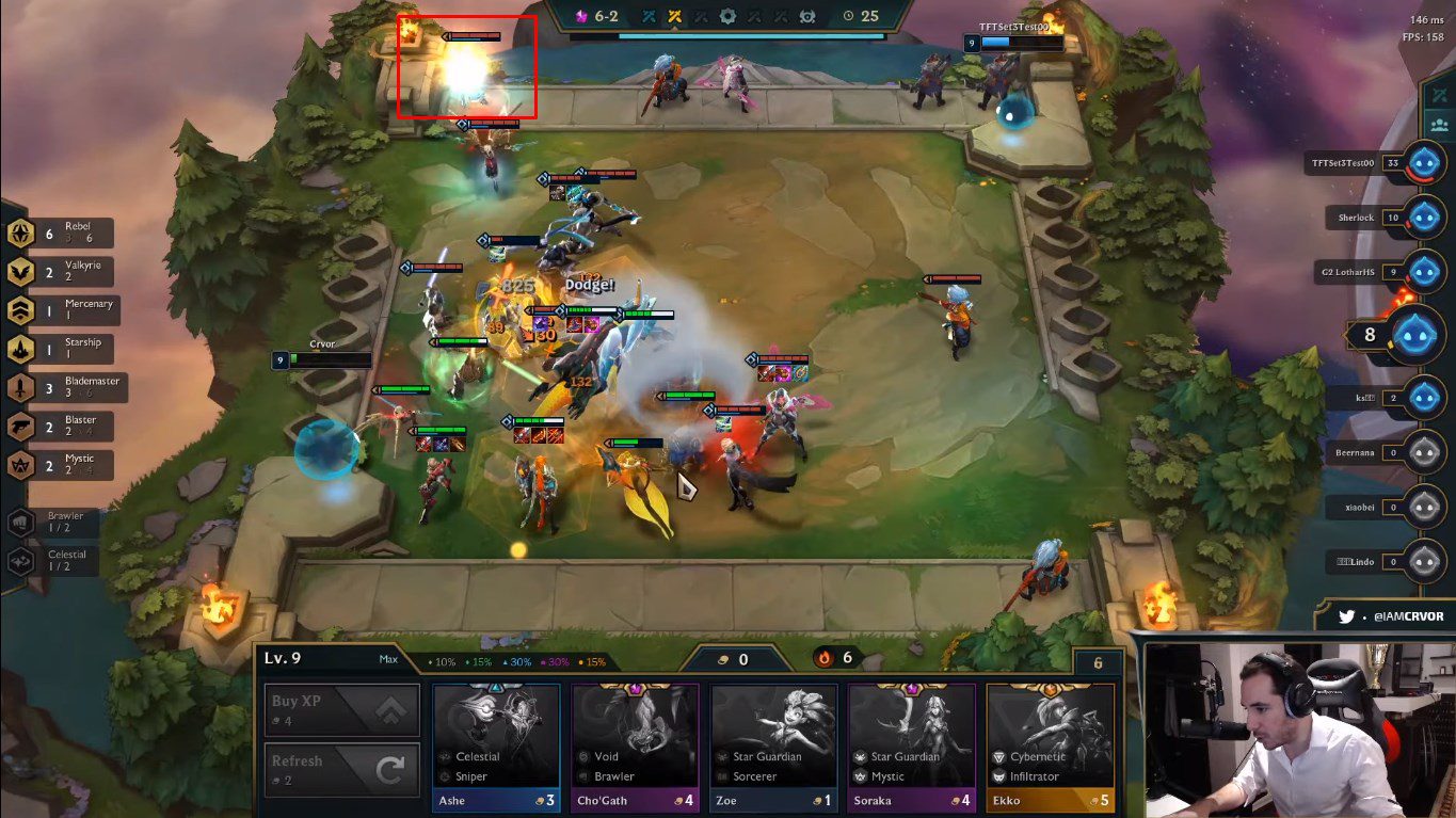 Thresh seems to pull the strongest ally from the waiting line