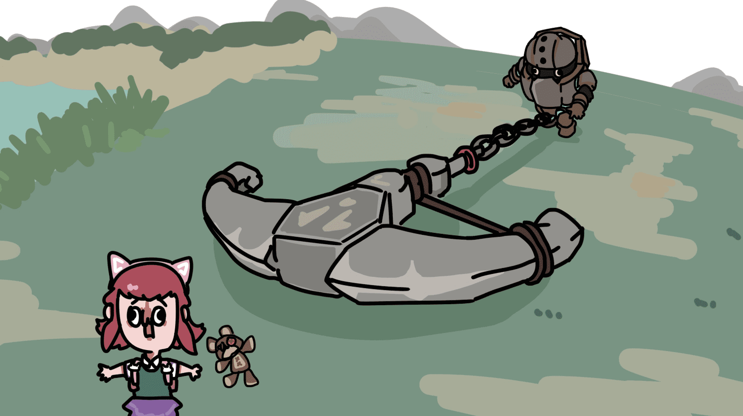 Not sure if accidentally or intentionally, all victims in Riot's experiments are the little Annie (photo source: Sonwooang)
