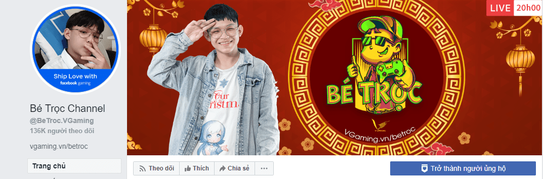 Though only 15 years old, Bé Trọc has a vast fanbase