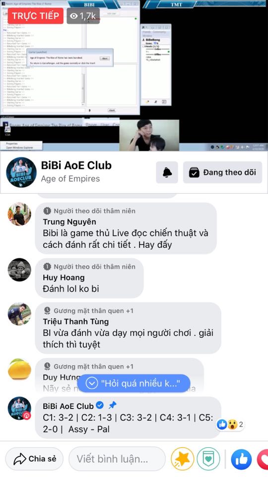Viewers highly appreciate BiBi's knowledge-sharing ability in AoE